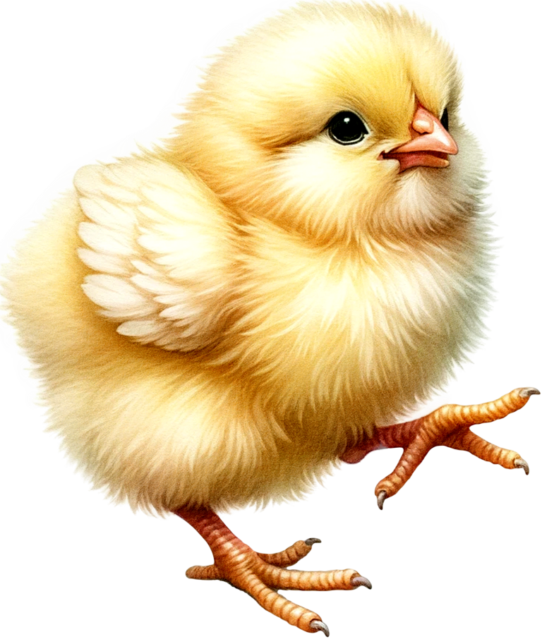 Yellow Baby Chick Farm Animal Vinyl Sticker Decal