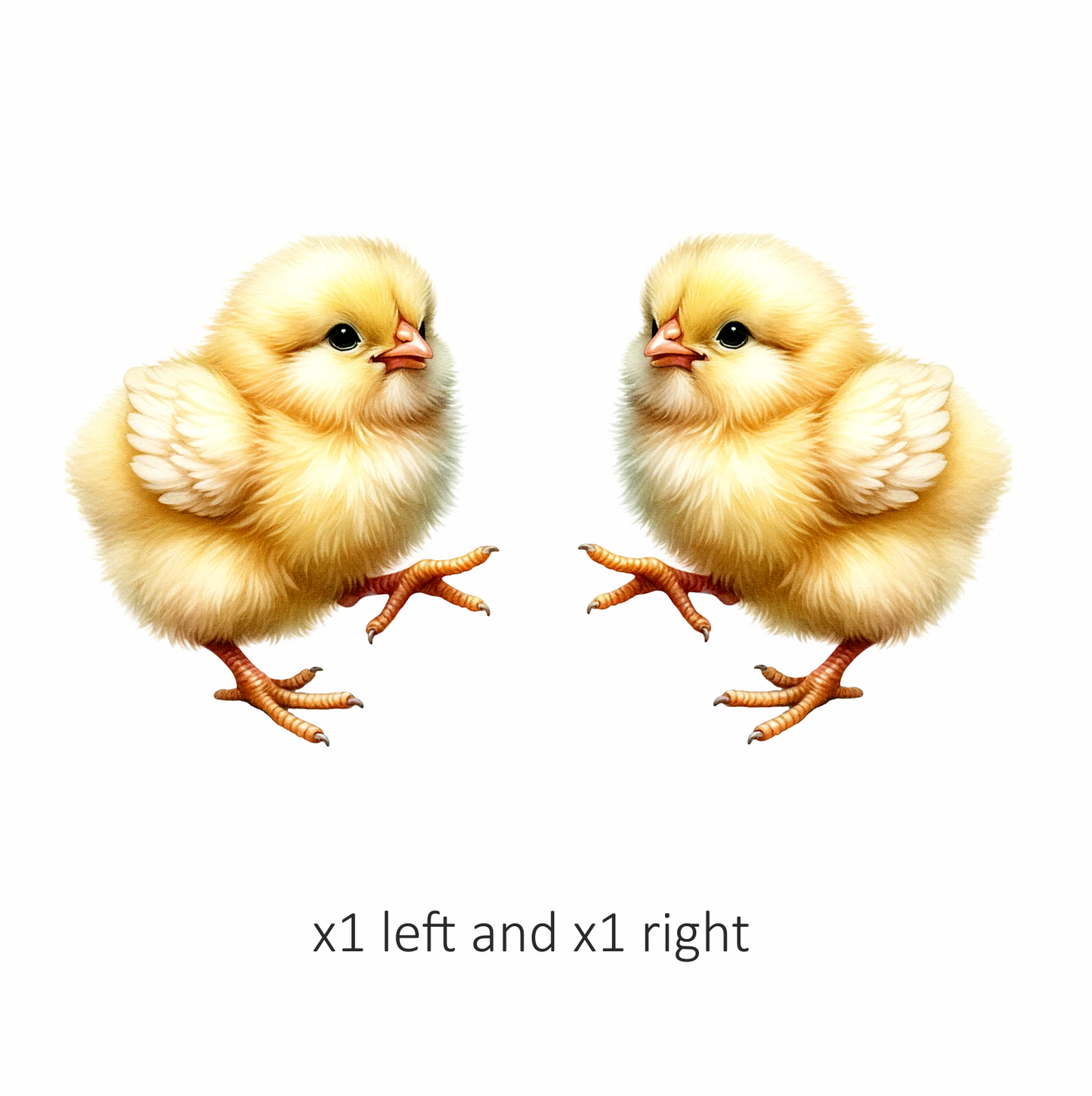 Yellow Baby Chick Farm Animal Vinyl Sticker Decal