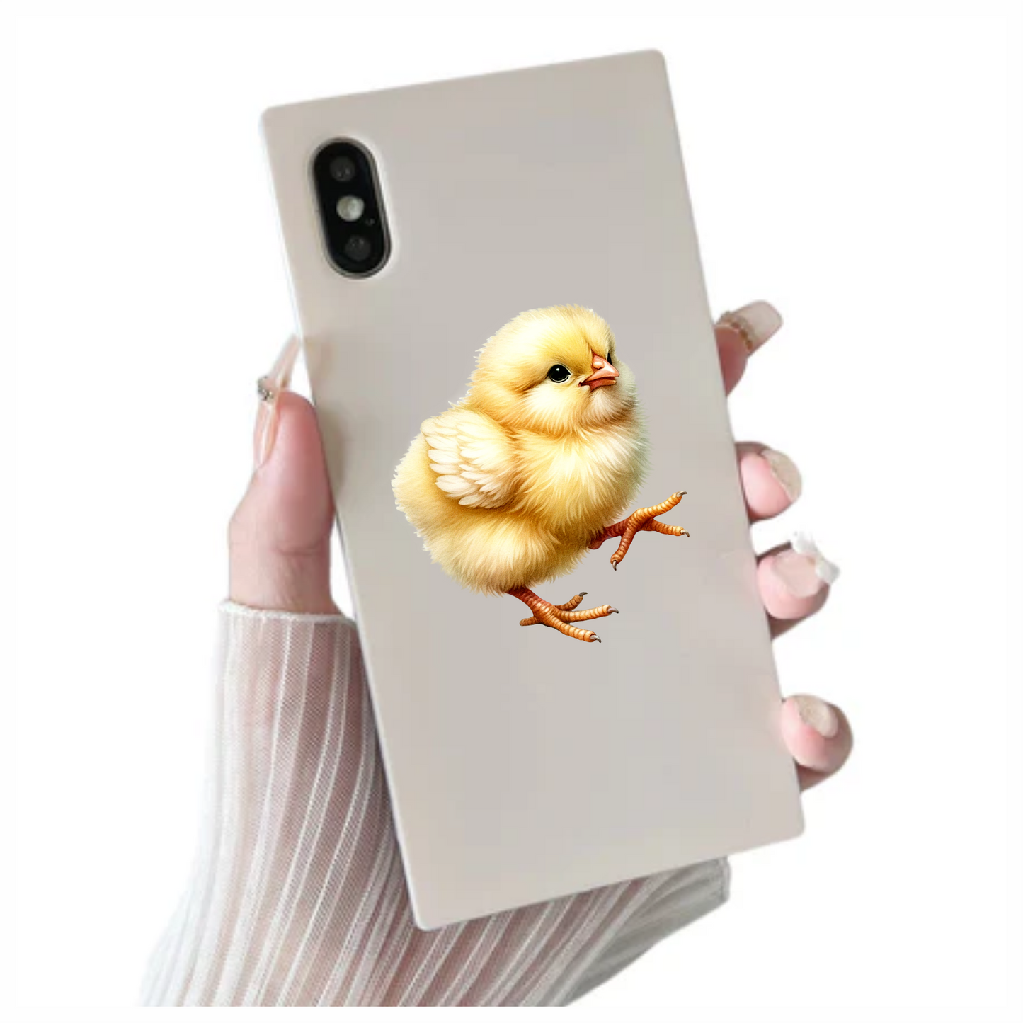 Yellow Baby Chick Farm Animal Vinyl Sticker Decal