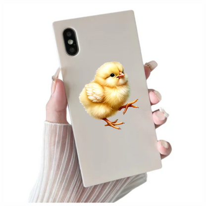 Yellow Baby Chick Farm Animal Vinyl Sticker Decal