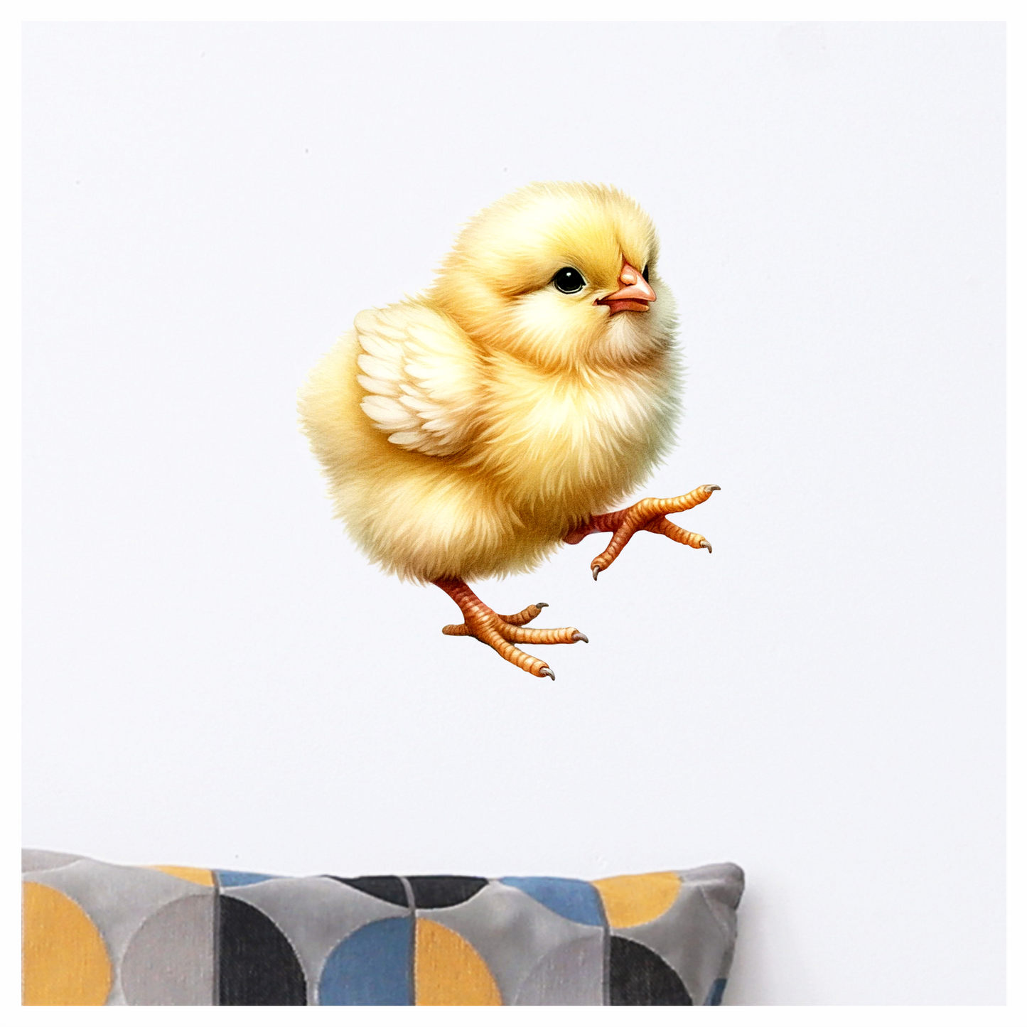 Yellow Baby Chick Farm Animal Vinyl Sticker Decal