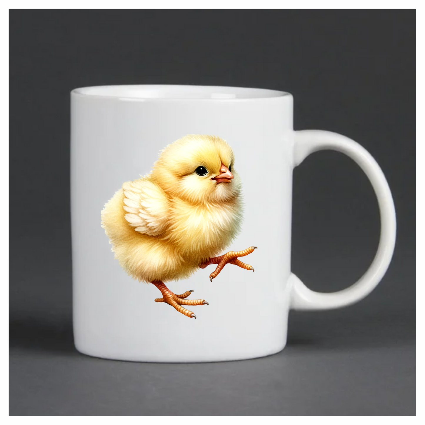 Yellow Baby Chick Farm Animal Vinyl Sticker Decal