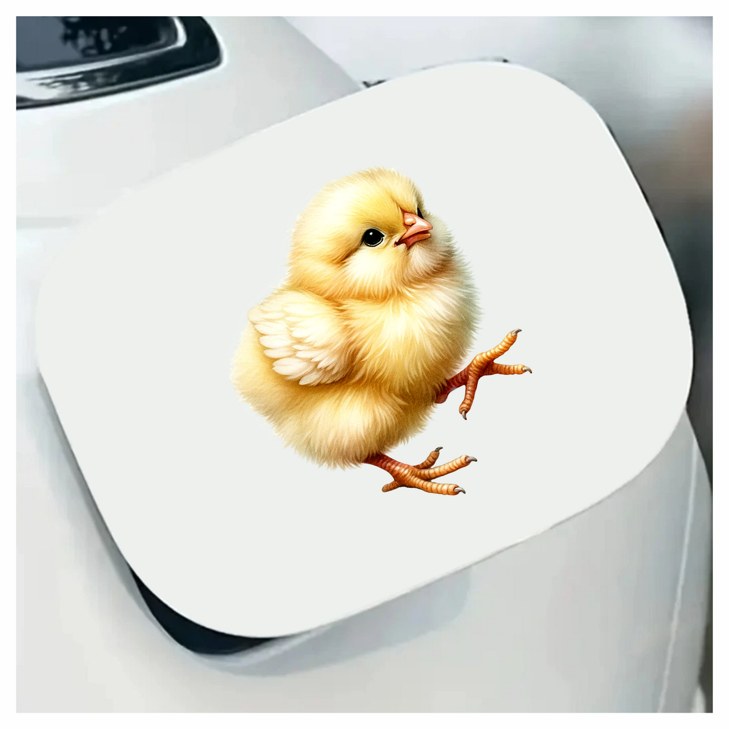 Yellow Baby Chick Farm Animal Vinyl Sticker Decal