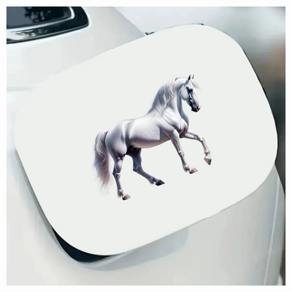 White Horse Andalusian Strong Graceful Elegant Vinyl Sticker Decal