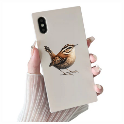 Brown Wren Small Bird Forest Vinyl Sticker Decal