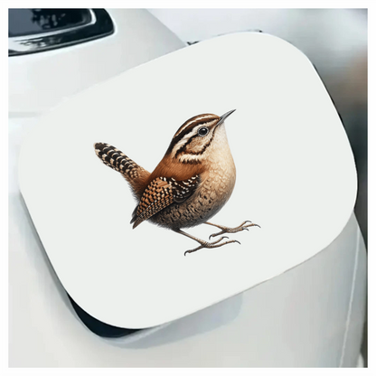 Brown Wren Small Bird Forest Vinyl Sticker Decal
