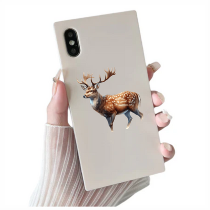 Brown Deer Spotted Sika Animal Vinyl Sticker Decal
