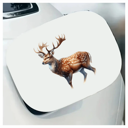 Brown Deer Spotted Sika Animal Vinyl Sticker Decal