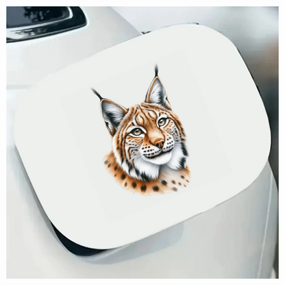 Brown Lynx Wildcat Realistic Art Vinyl Sticker Decal