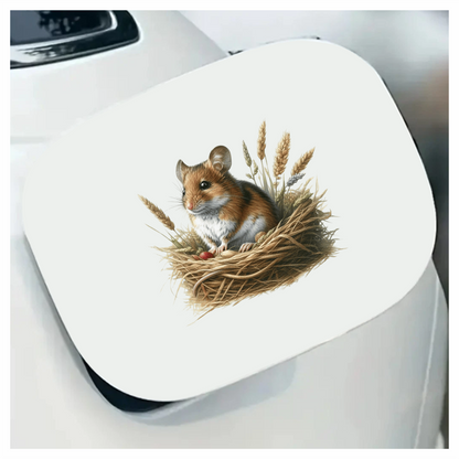 Cute Harvest Mouse Vinyl Decal Sticker