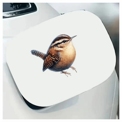 Wren Brown Bird Forest Vinyl Sticker Decal