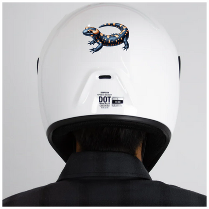 Salamander Orange Black Vinyl Sticker Decal
