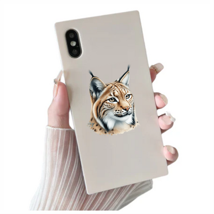 Lynx Head Portrait Vinyl Decal Sticker