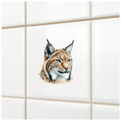 Lynx Head Portrait Vinyl Decal Sticker