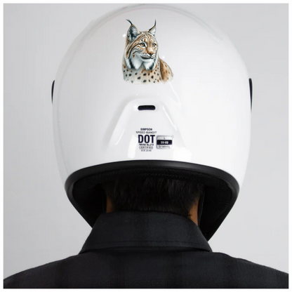 Brown Lynx Eurasian Wild Cat Vinyl Sticker Decal
