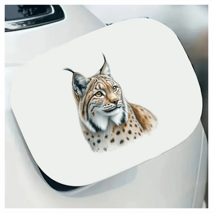 Brown Lynx Eurasian Wild Cat Vinyl Sticker Decal