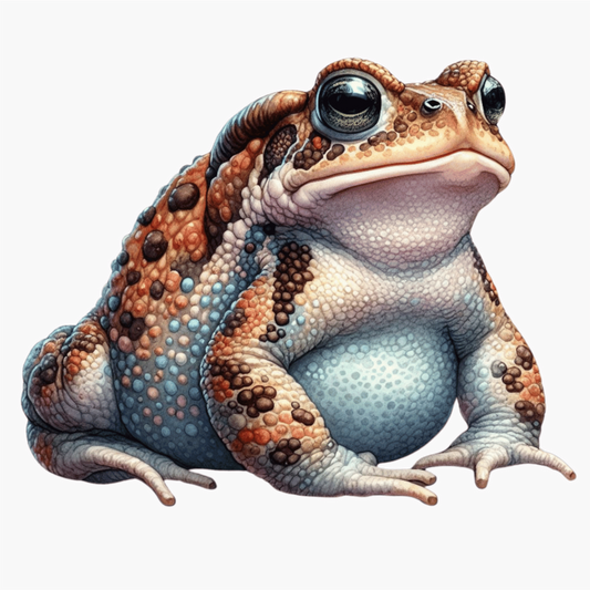 Brown Spotted Toad Animal Vinyl Sticker Decal