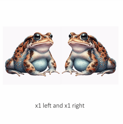 Brown Spotted Toad Animal Vinyl Sticker Decal