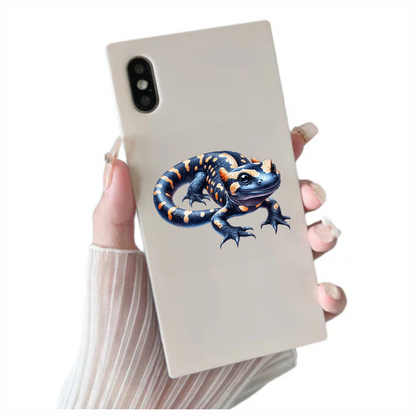 Blue Salamander Spotted Amphibian Reptile Vinyl Sticker Decal