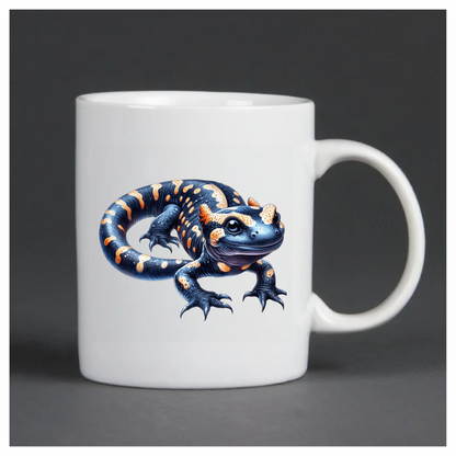 Blue Salamander Spotted Amphibian Reptile Vinyl Sticker Decal