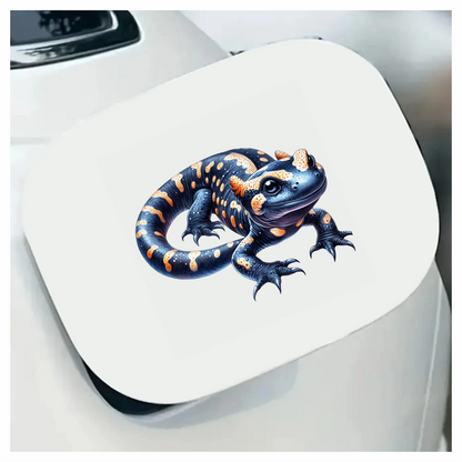Blue Salamander Spotted Amphibian Reptile Vinyl Sticker Decal
