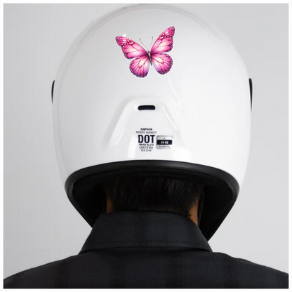 Pink Butterfly Insect Wings Vinyl Sticker Decal