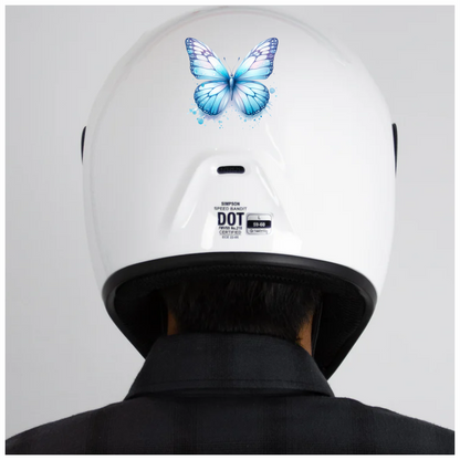 Blue Butterfly Animal Vinyl Sticker Decal