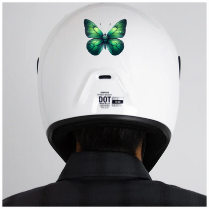 Green Butterfly Insect Nature Vinyl Sticker Decal