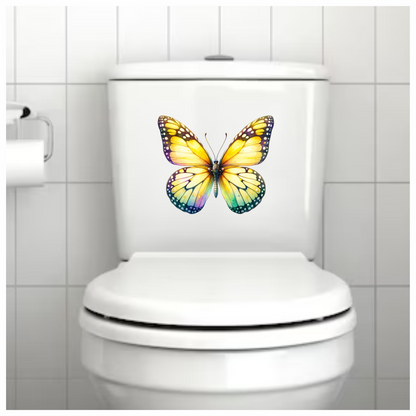 Yellow Baby Dragon Cute Fantasy Vinyl Sticker Decal
