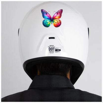 Butterfly Colorful Wings Insect Bright Vinyl Sticker Decal