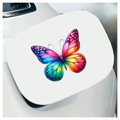 Butterfly Colorful Wings Insect Bright Vinyl Sticker Decal