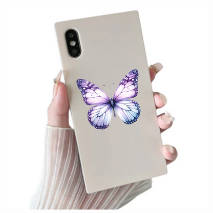 Purple Butterfly Insect Wings Vinyl Sticker Decal