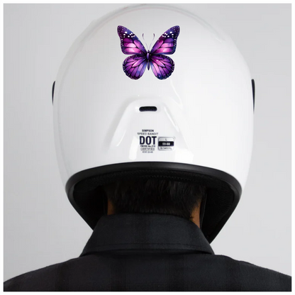 Purple Butterfly Watercolor Animal Vinyl Sticker Decal