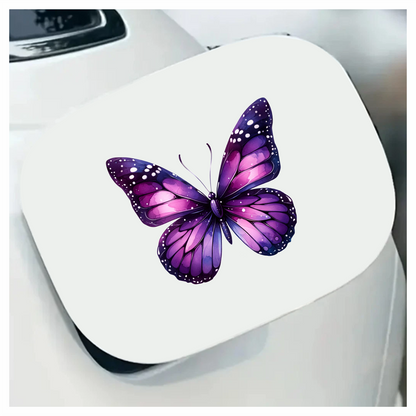 Purple Butterfly Watercolor Animal Vinyl Sticker Decal