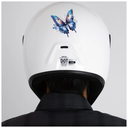 Blue Butterfly Animal Vinyl Sticker Decal
