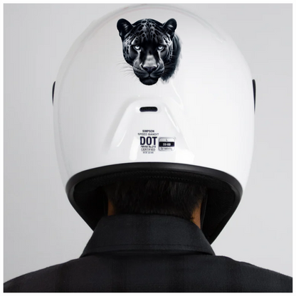 Black Leopard Eyes Vinyl Sticker Decal