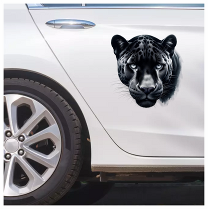 Black Leopard Eyes Vinyl Sticker Decal