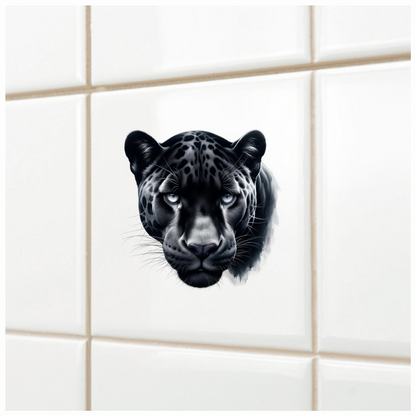 Black Leopard Eyes Vinyl Sticker Decal