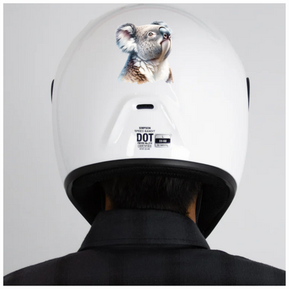 Koala Grey Fur Cute Animal Vinyl Sticker Decal