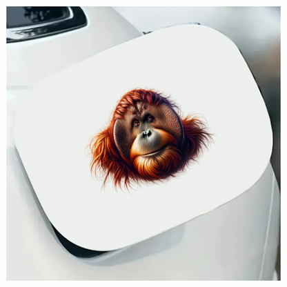 Orangutan Orange Fur Vinyl Sticker Decal