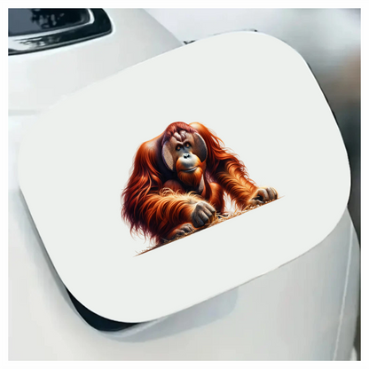 Orangutan Red Fur Jungle Animal Vinyl Sticker Decal