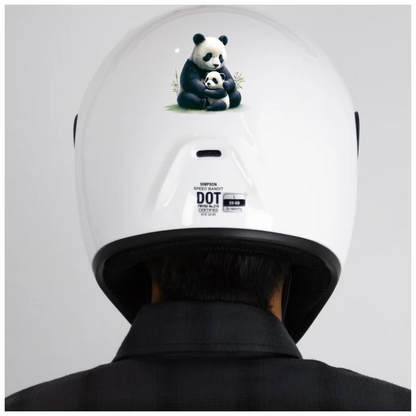 Panda Black White Animal Mother Baby Vinyl Sticker Decal