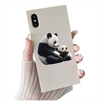Panda Black White Baby Animal Vinyl Sticker Decal