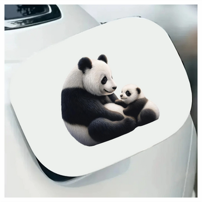 Panda Black White Baby Animal Vinyl Sticker Decal