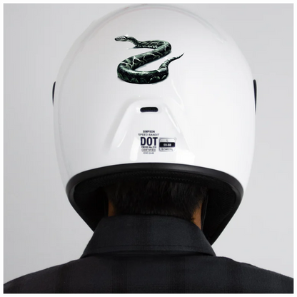 Green Snake Python Vinyl Sticker Decal