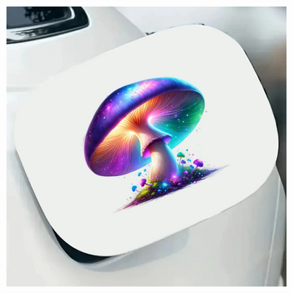 Mushroom Colorful Glow Fantasy Forest Vinyl Sticker Decal