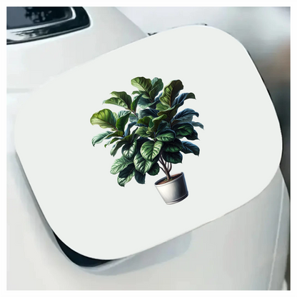 Bonsai Tree Green Pot Grass Vinyl Sticker Decal
