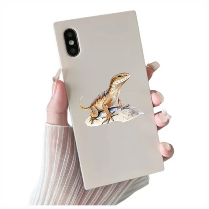 Lizard Brown Desert Skink Animal Sticker Vinyl Sticker Decal