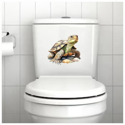 Turtle Green Desert Vinyl Sticker Decal