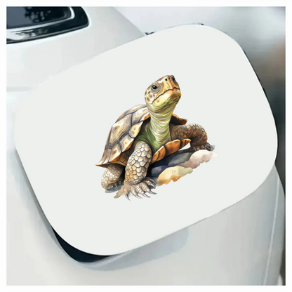 Turtle Green Desert Vinyl Sticker Decal